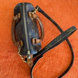 Authentic Louis Vuitton Vintage Speedy Nano with shoulder strap